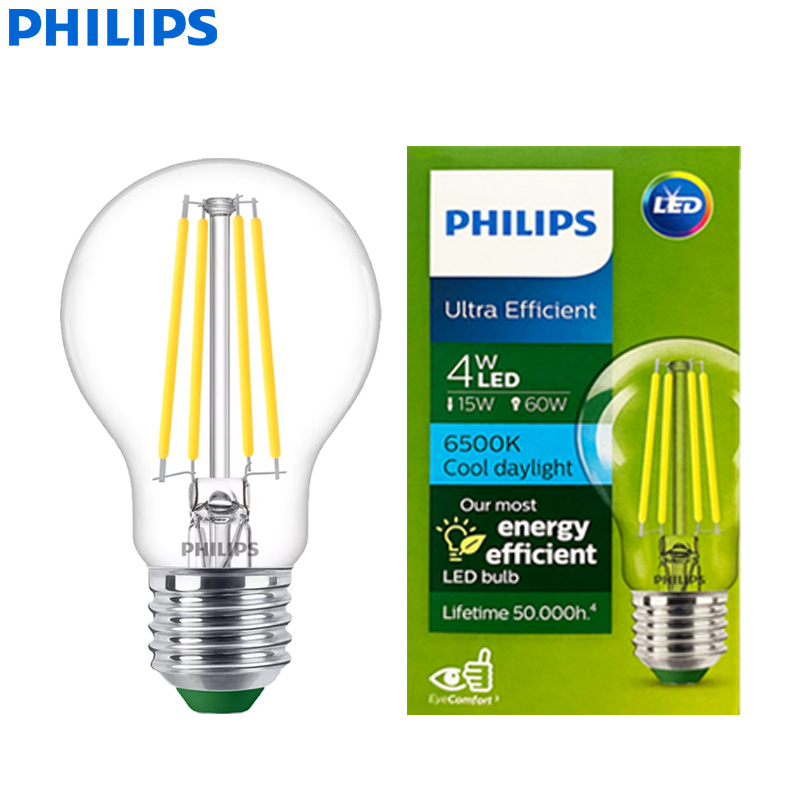 Philips Bulb Led Classic - Bombilla LED de filamento de alta