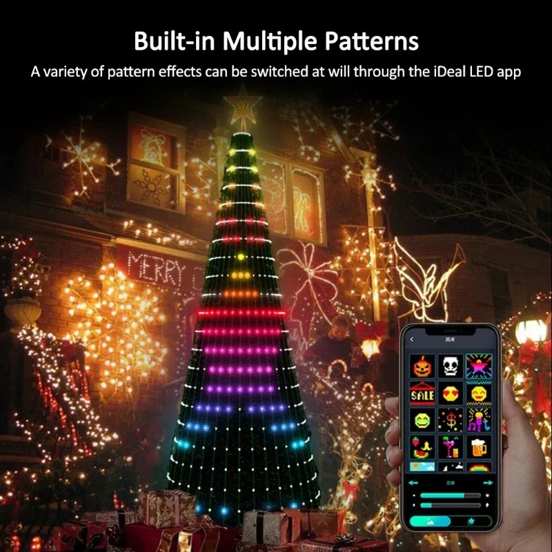 Lighting Decoration Ideas - Luces de Árbol de Navidad con