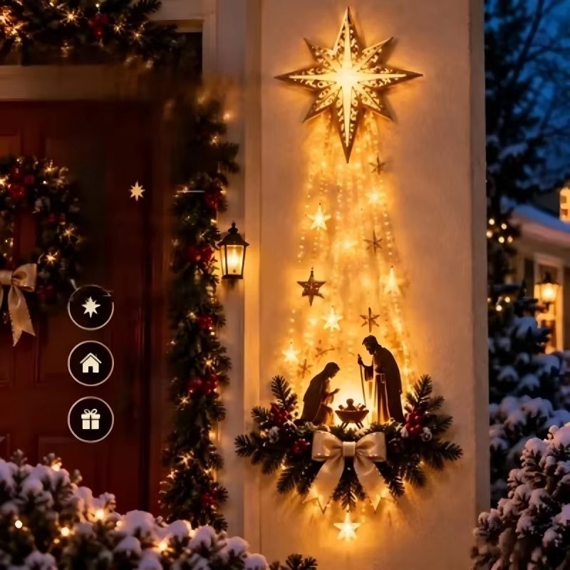 Lighting Decoration Ideas - Estrella de la Fe de Belén