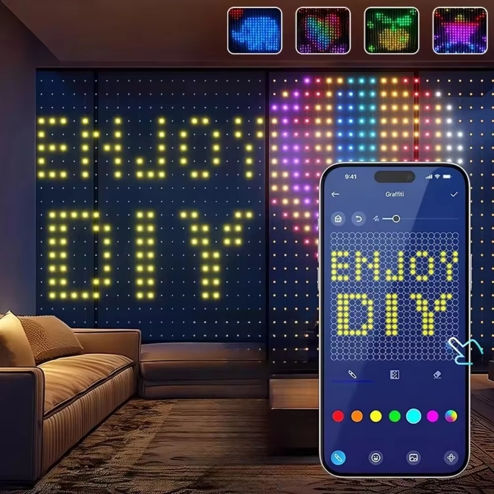 Juego de luces navideñas de di - Lighting Christmas Decor reseña y precio