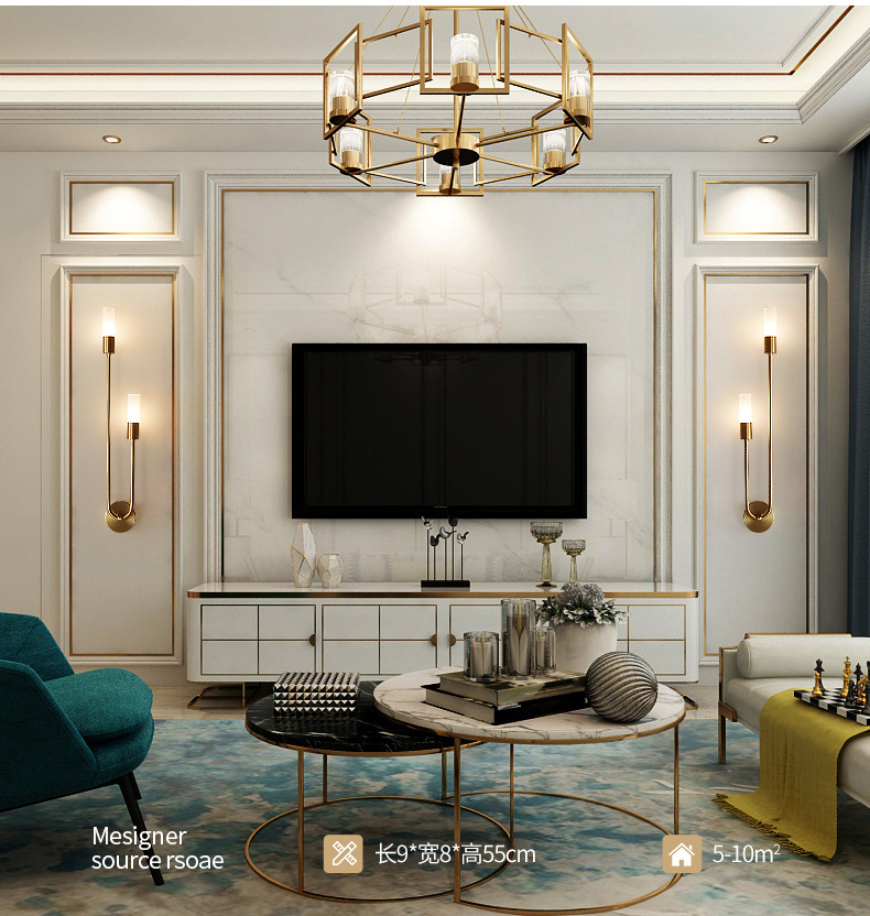Lámpara de Pared LED Decorativ - Decor Lighting Lamps reseña y precio