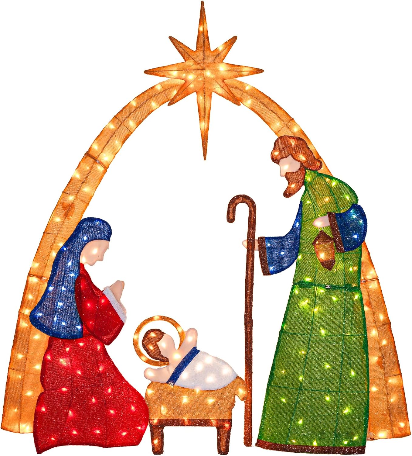 Decoración navideña para el ja - Lighting Christmas Decor reseña y precio