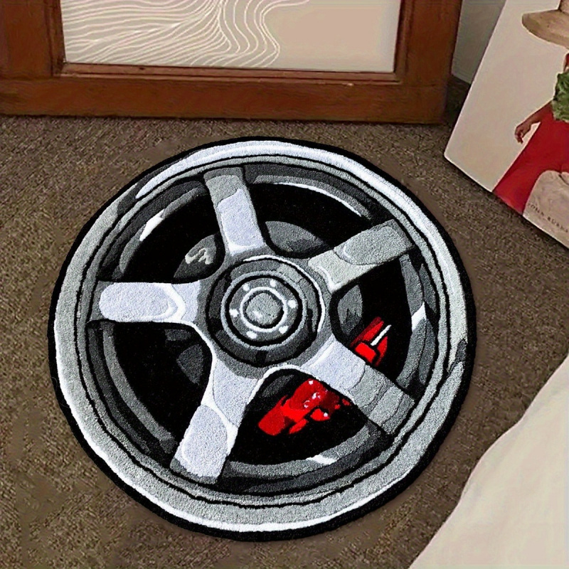 Alfombra Redonda con Diseño de - Lighting Mcqueen Bedroom Decor reseña y precio