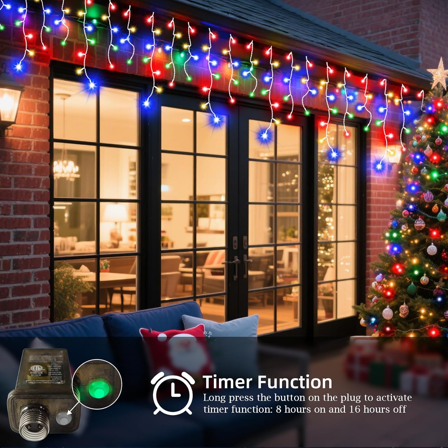 Guirnalda de luces navideñas L - Lighting Christmas Decor reseña y precio