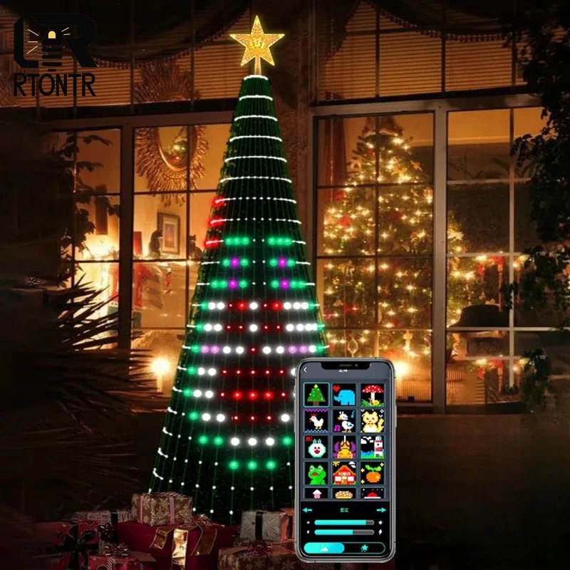 Luces de Árbol de Navidad con  - Lighting Decoration Ideas reseña y precio