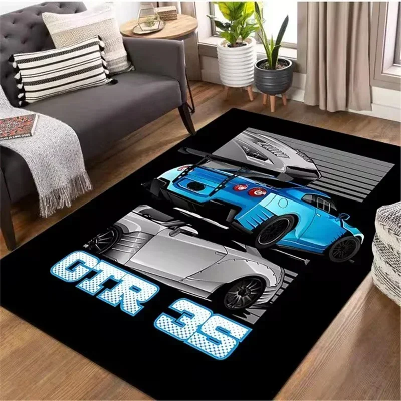 Alfombra clásica con estampado - Lighting Mcqueen Bedroom Decor reseña y precio