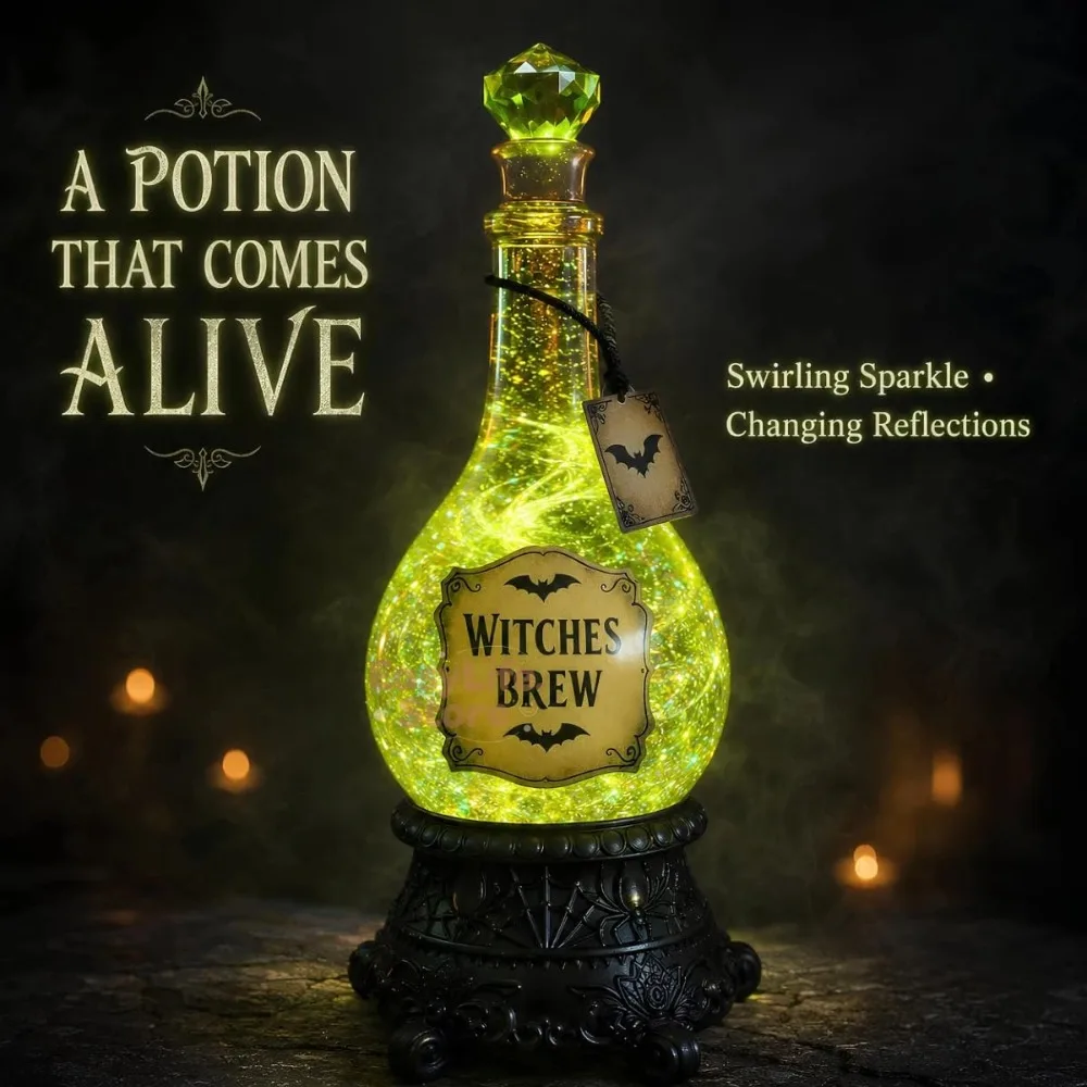 Botella con brillo y luces LED - Up Lighting Decor reseña y precio