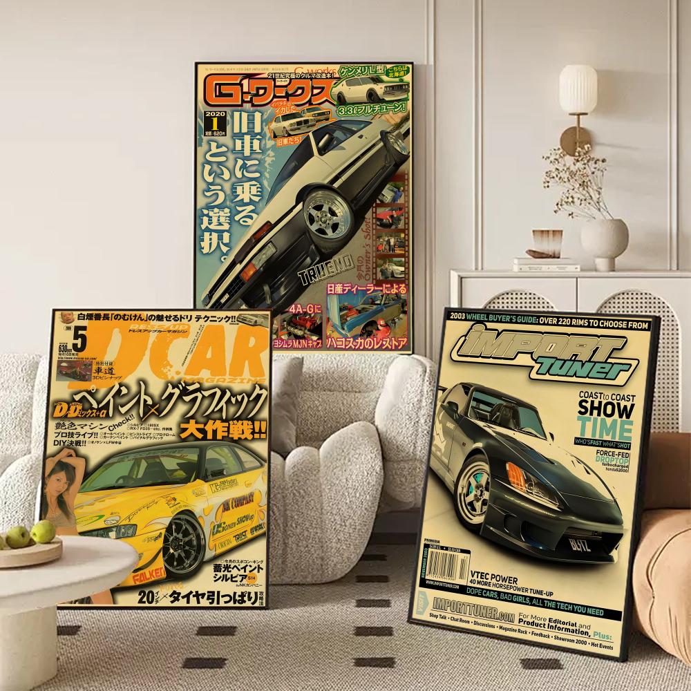 Póster de J-JDM de coches japo - Lighting Mcqueen Bedroom Decor reseña y precio