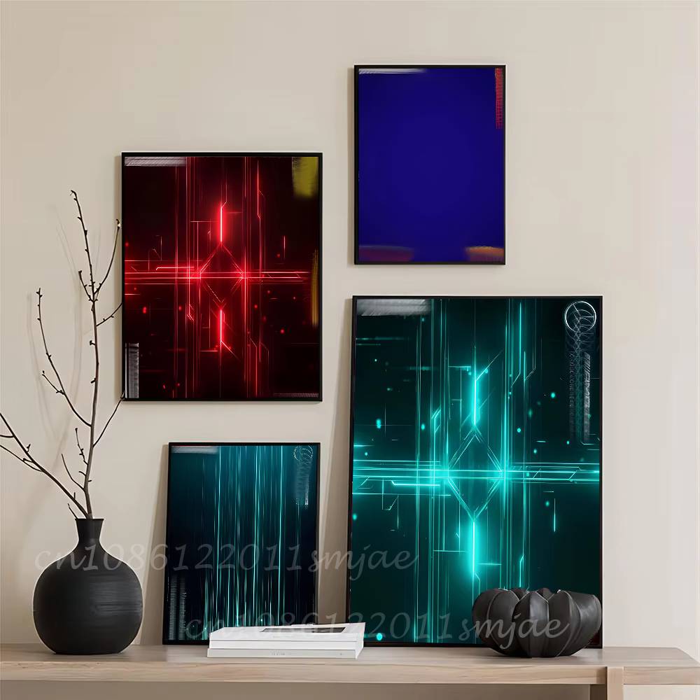 Póster degradado de la serie d - Lighting Mcqueen Bedroom Decor reseña y precio